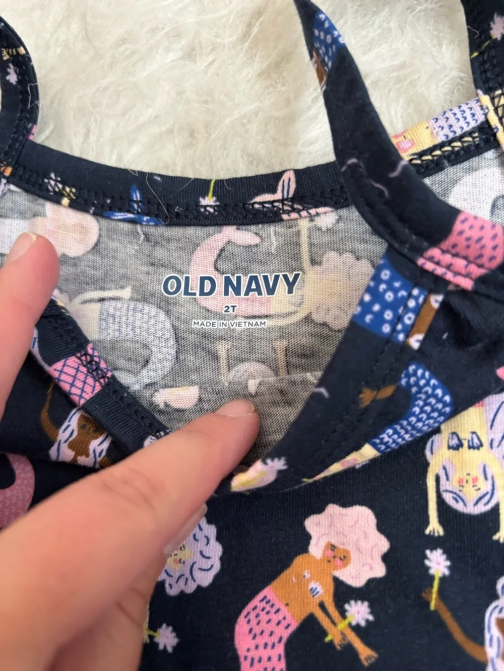 Old Navy Girls' NWT Colorful Mermaid AOP Tank Summer Dress